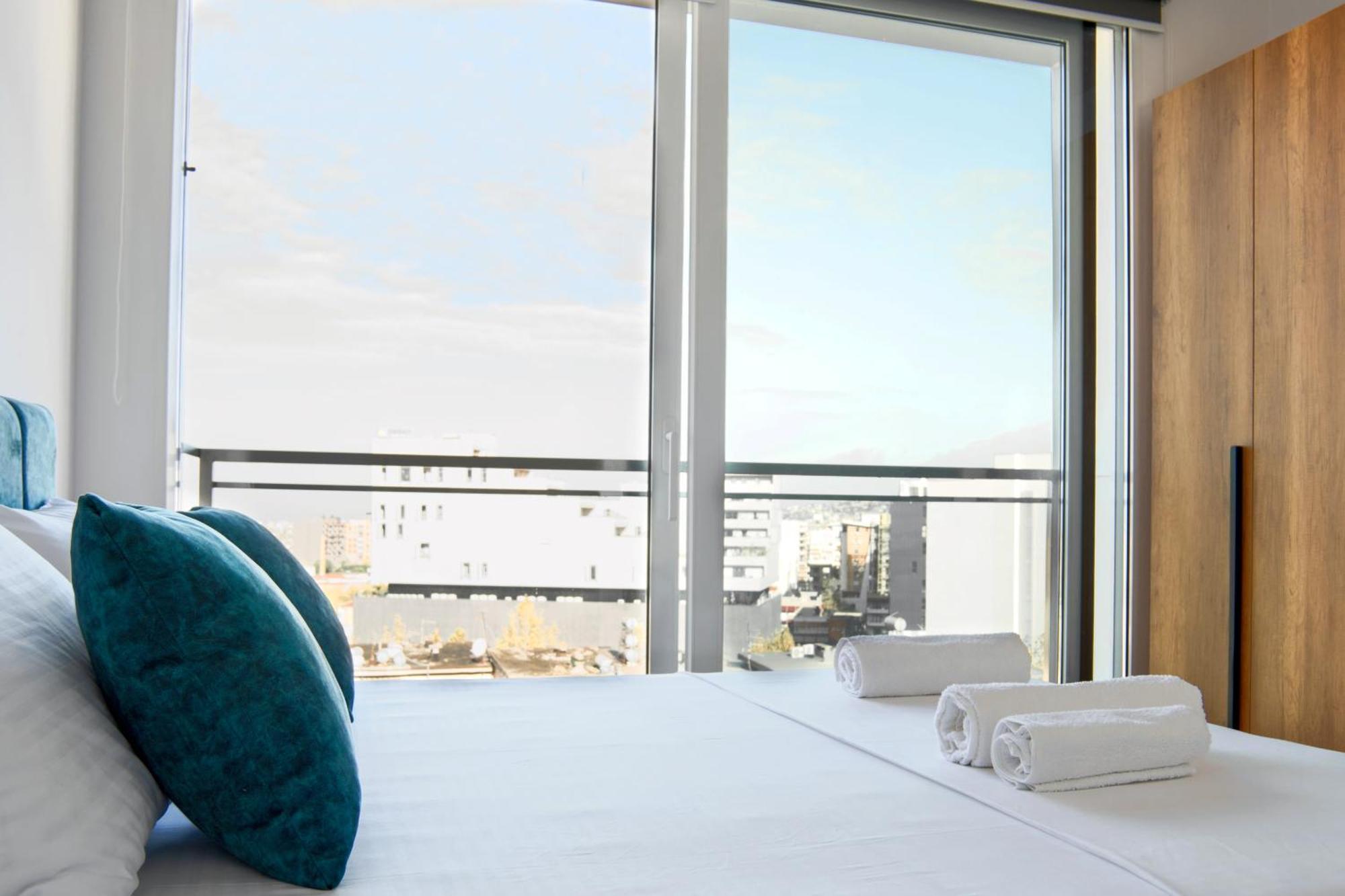 Urban Serenity City Skyline View Apartment 1 Tirana Zewnętrze zdjęcie